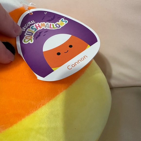 Halloween squishmallow bundle - Cannon the candy corn and Madeleine the witch 8” - Picture 4 of 4